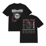 World Tour 25 Tee Black