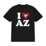 I Heart AZ Black Tee