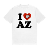 I Heart AZ White Tee